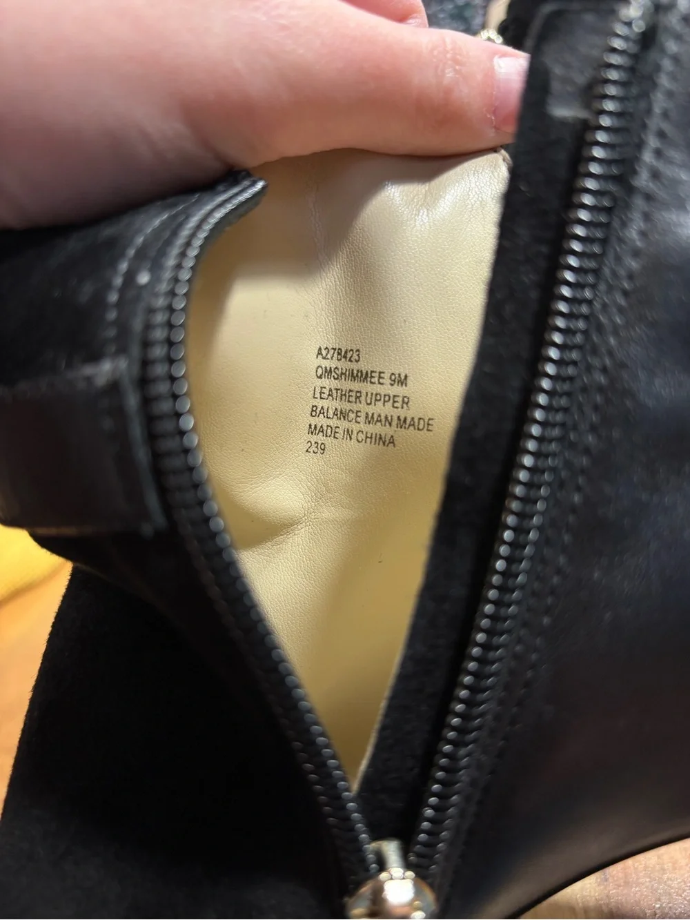 Marc Fisher Quiet Luxury Shimmee Black Suede Peep‎ Toe Booties 9M